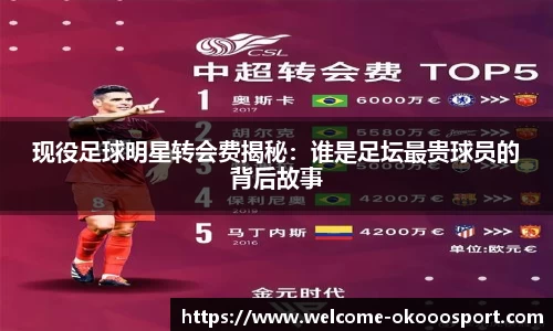 现役足球明星转会费揭秘：谁是足坛最贵球员的背后故事